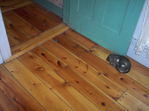 Restored wood floors