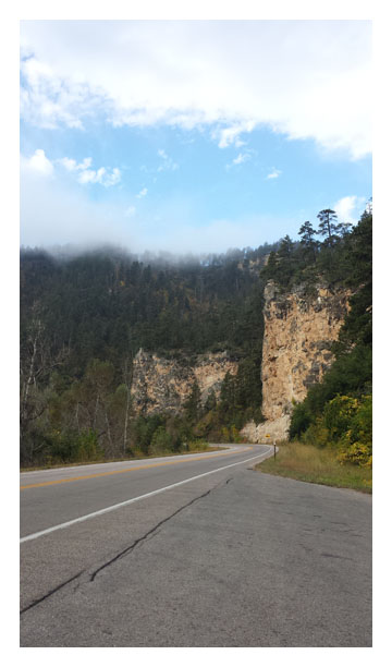 Spearfish Canyon - north end